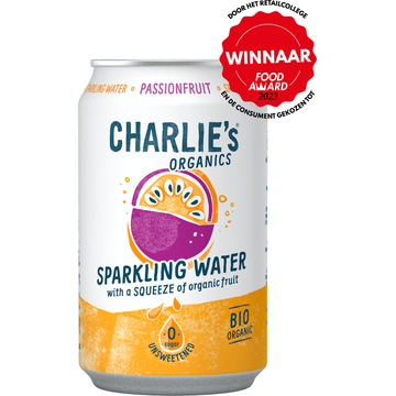 Charlie's Sparkling Water Passievrucht 330ML