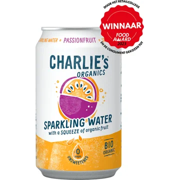 Charlie's Sparkling Water Passievrucht 330ML