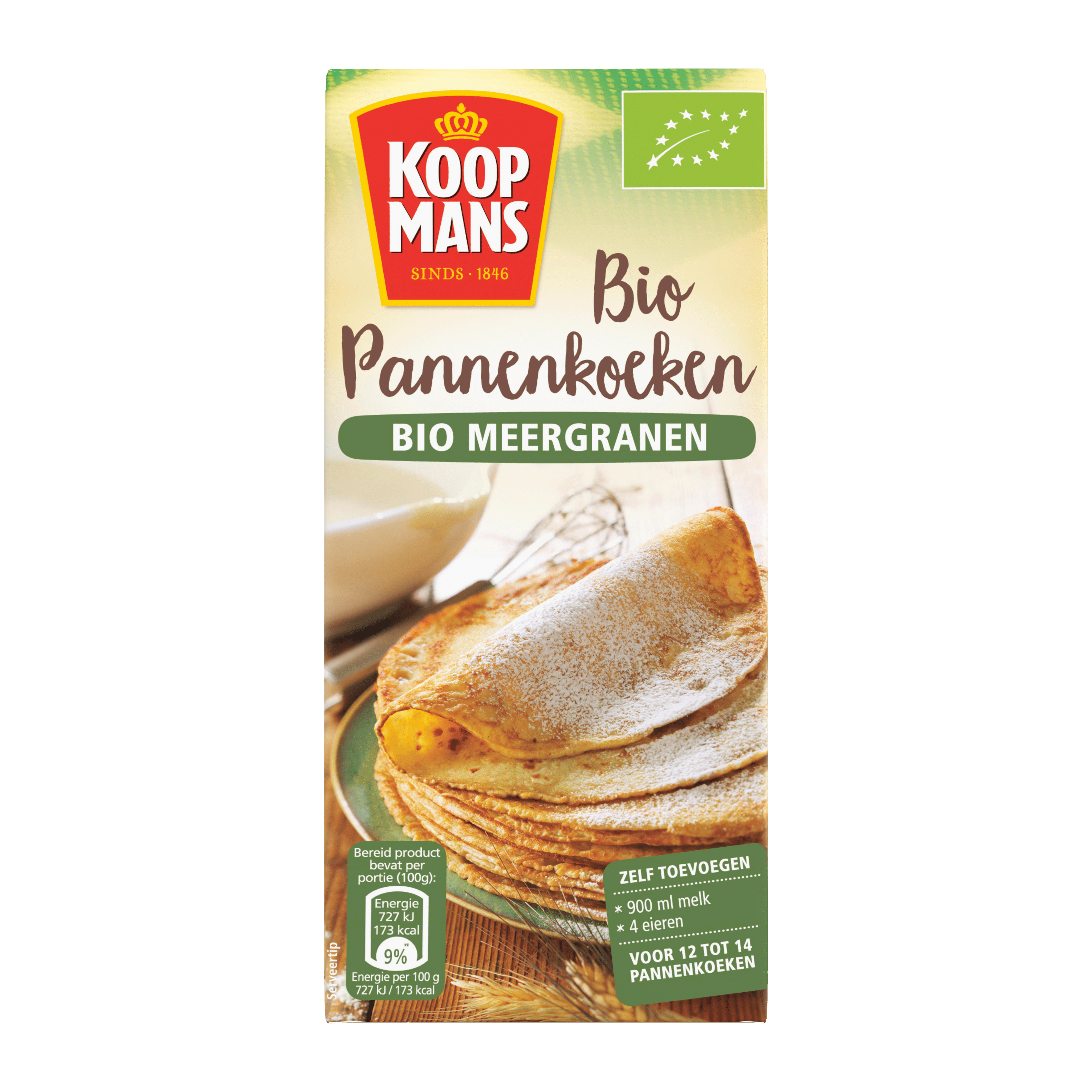 Koopmans Pannenkoeken Bio Meergranen 400 g