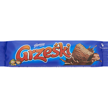 Grześki Wafel met Cacaocrème Omhuld met Chocolade 36 g