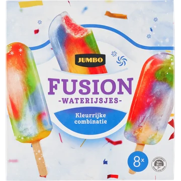 Jumbo Fusion Waterijsjes 8 x 50 g