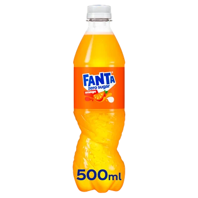 Fanta orange zero sugar 0,5 L