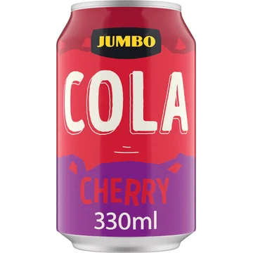 Jumbo Cola Cherry - Blik 330ML