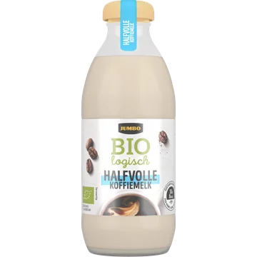 Jumbo Biologisch Halfvolle Koffiemelk 186 ml
