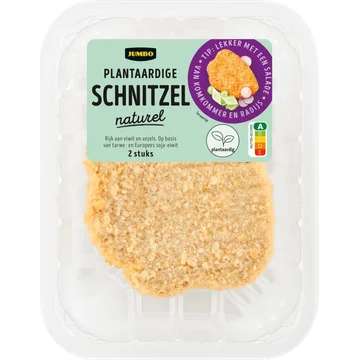 Jumbo Plantaardige Schnitzel Naturel 2 Stuks 200 g