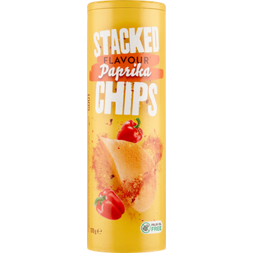 Stacked Flavour Paprika Chips 170 g
