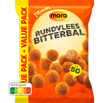 Mora Mini's Rundvlees Bitterballen 50 x 20 g