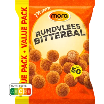 Mora Mini's Rundvlees Bitterballen 50 x 20 g