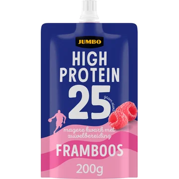Jumbo High Protein Kwark Framboos 200 g