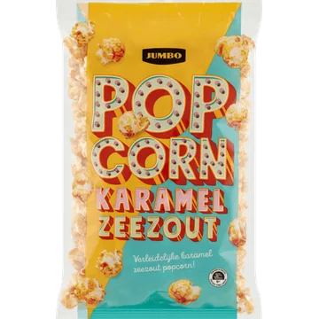 Jumbo Popcorn Karamel-Zeezout 150 g