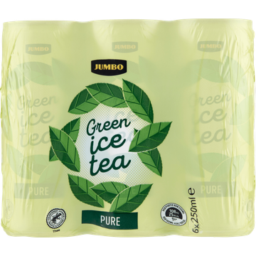 Jumbo Green Ice Tea Pure 6 x 250 ml