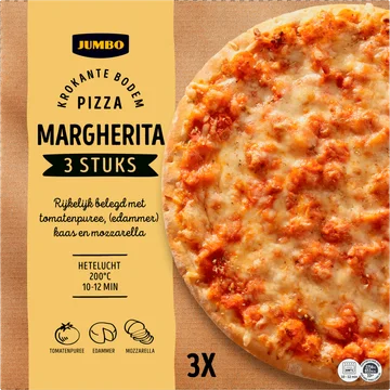 Jumbo Pizza Margherita 3 x 300 g