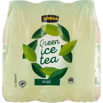 Jumbo Green Ice Tea Pure 6 x 500 ml