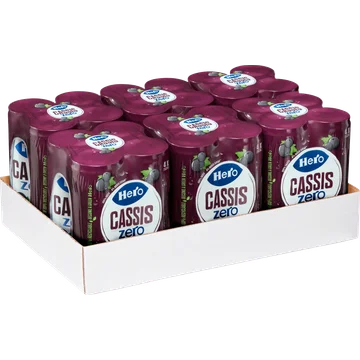 Hero Cassis Zero - 24 x 250 ml