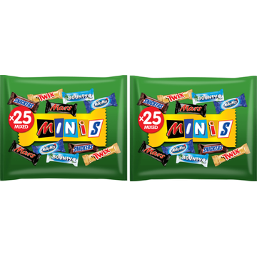 Mars Minimix chocolade repen uitdeelzak 2x 500g