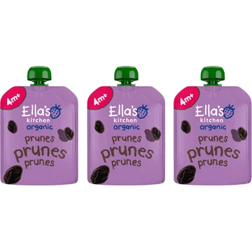 Ella's Kitchen Pruimen 4+ biologisch 3x 70 g