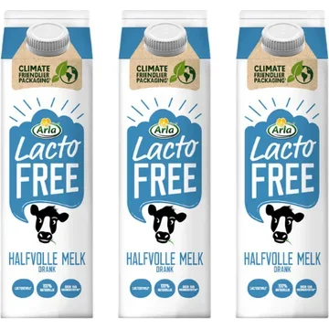 Arla Lacto Free Halfvolle Melk Drank 3x 1 L