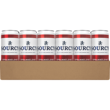 Sourcy Rood mineraalwater 24 x 330ML