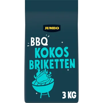 Jumbo BBQ Kokos Briketten 3 kg