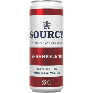 Sourcy Rood mineraalwater 330ML