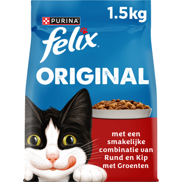 Felix Original met Kip en Kalkoen en met Groenten 1,5kg