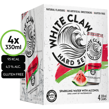 White Claw Hard Seltzer Watermelon 330ML