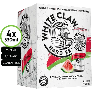 White Claw Hard Seltzer Watermelon 330ML