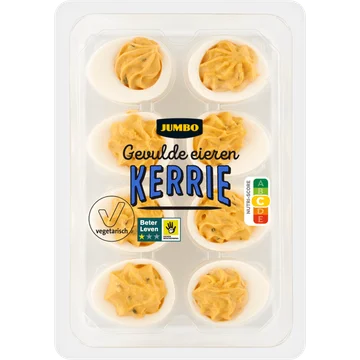Jumbo Gevulde Eieren Kerrie 210 g