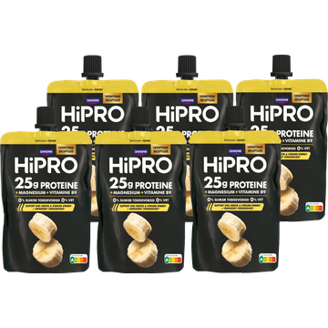 HiPRO Protein Kwark Banaan 6 x 200 g