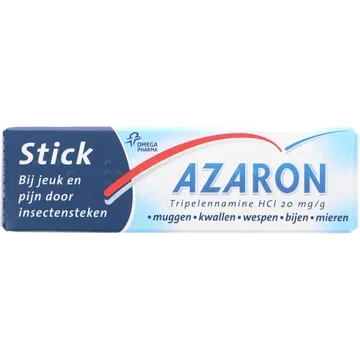 Azaron Stick tegen jeuk 5,7 g (20 mg/g)