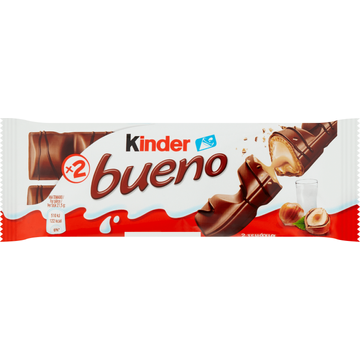 Kinder Bueno Melk en Hazelnoten 2 Stuks 43 g