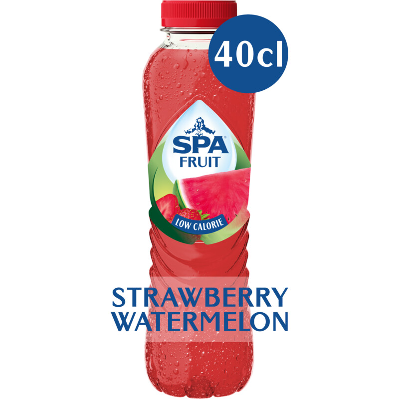 SPA FRUIT Niet-Bruisende Fruitige Frisdrank Strawberry Watermelon 40 cl