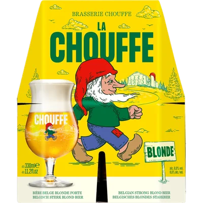 La Chouffe - Blond - Fles - 4 x 330ML