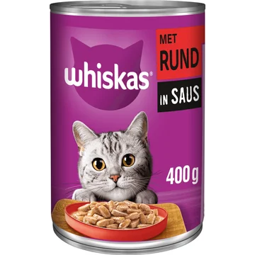 Whiskas Brokjes Rund in Saus