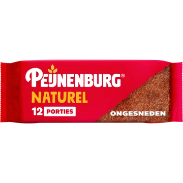 Peijnenburg ontbijtkoek naturel ongesneden 12 porties