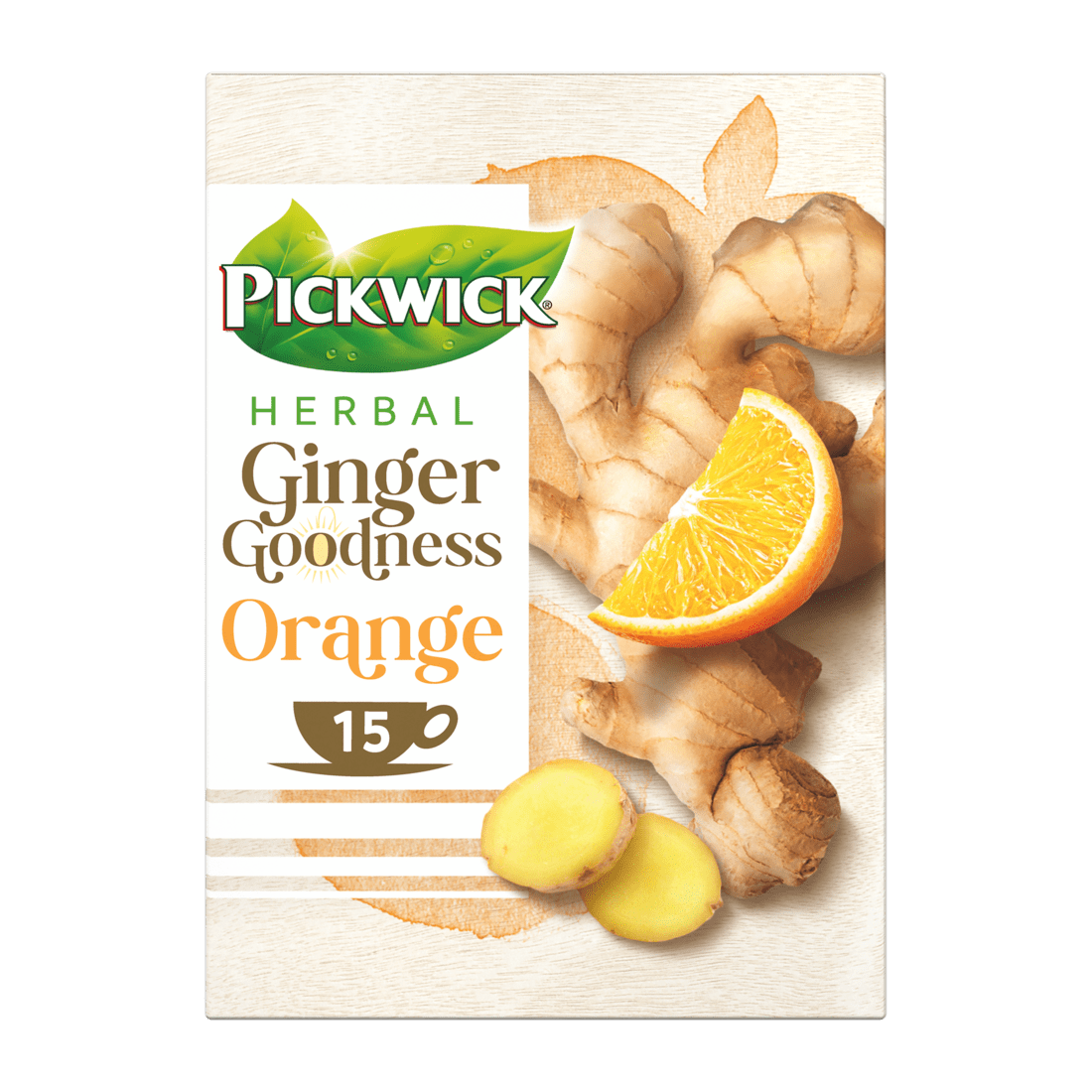 Pickwick Ginger Goodness Orange Kruidenthee