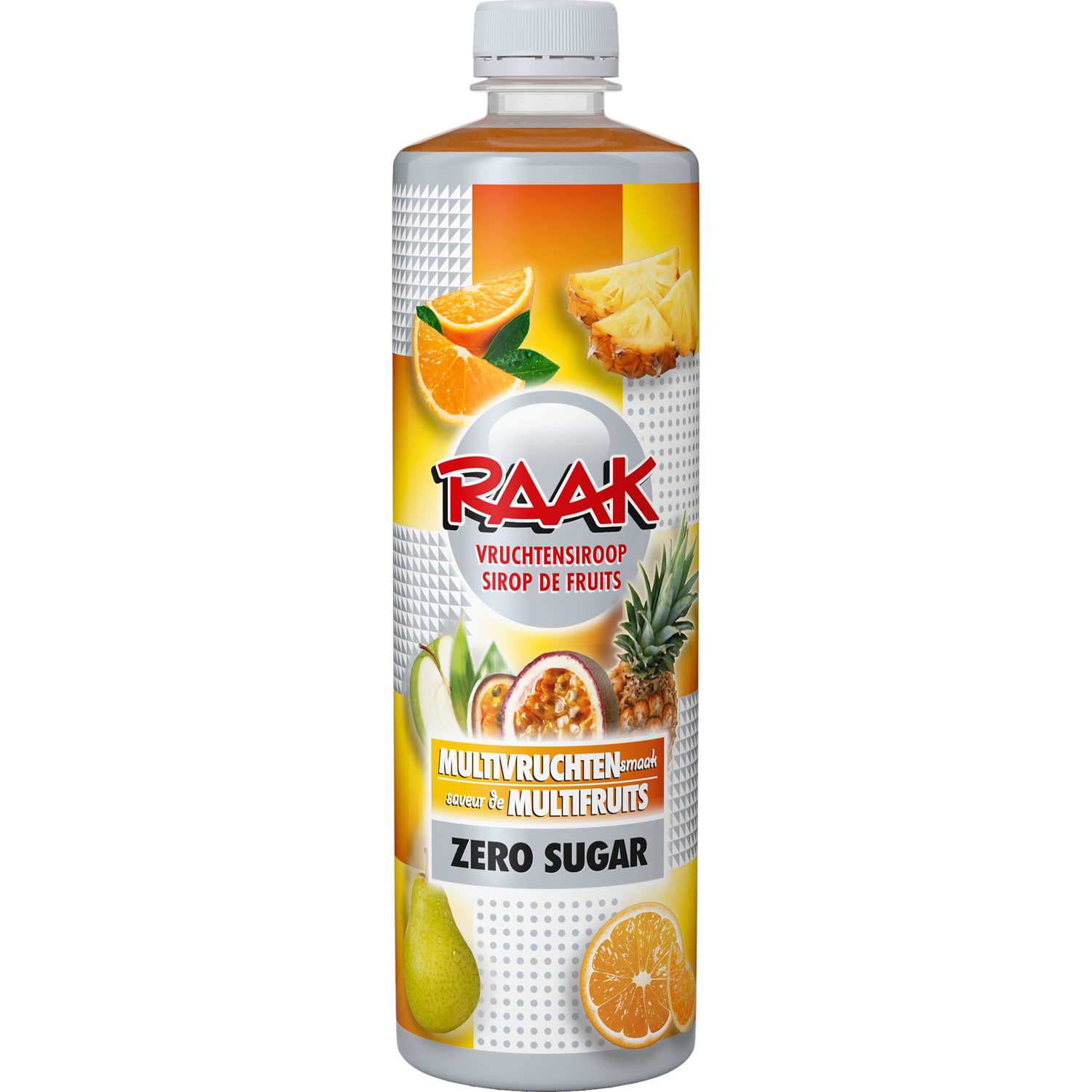 Raak Vruchtensiroop multivruchten zero sugar