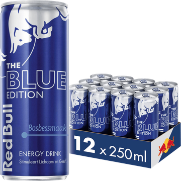 Red Bull Energy Drink Bosbessmaak The Blue Edition 250 ml