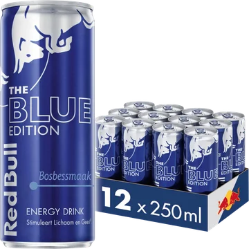 Red Bull Energy Drink Bosbessmaak The Blue Edition 250 ml