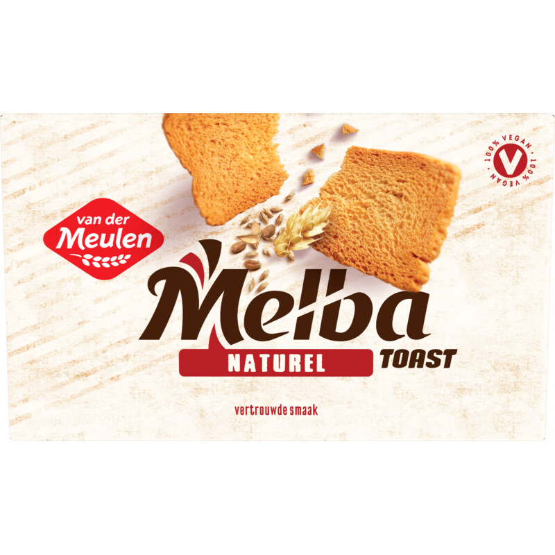 Van der Meulen Melba toast naturel