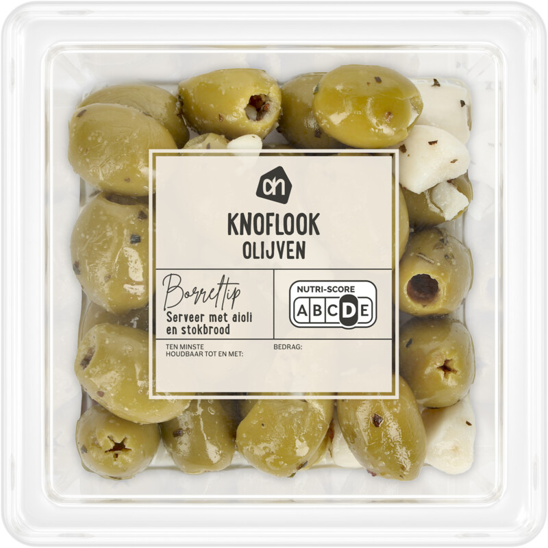 AH Knoflook olijven