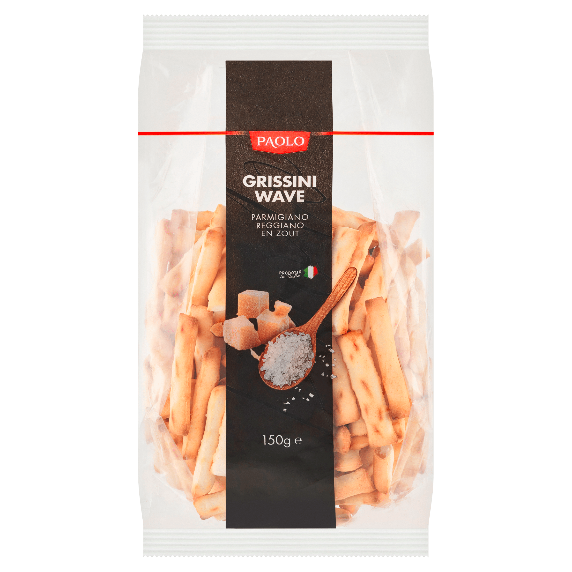 Paolo Mini grissini parmezaanse kaas zeezout