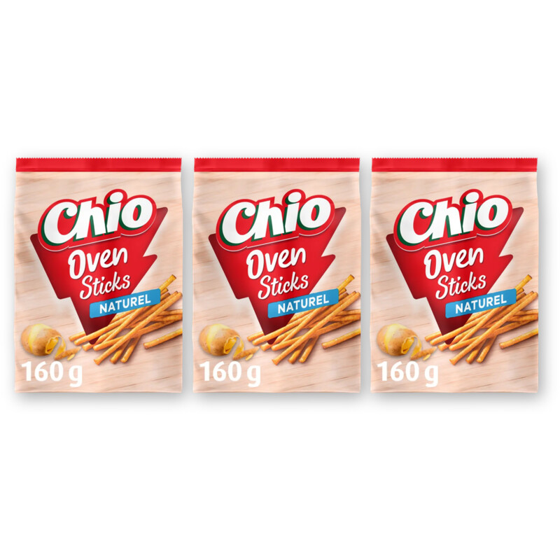 Chio Oven sticks naturel 3-pack
