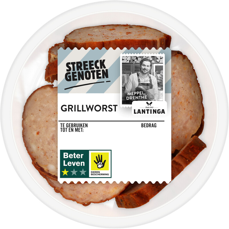 Streeckgenoten Grillworst naturel