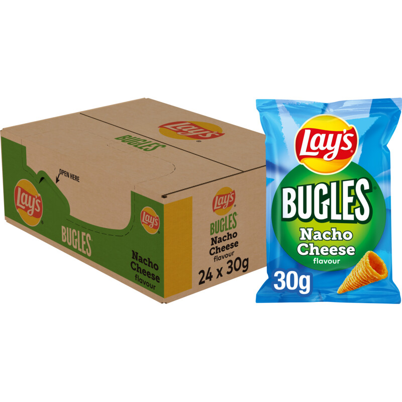 Lay's Bugles nacho cheese 24-pack