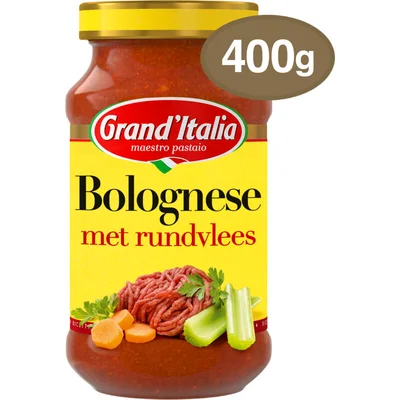 Grand' Italia Bolognese met rundvlees
