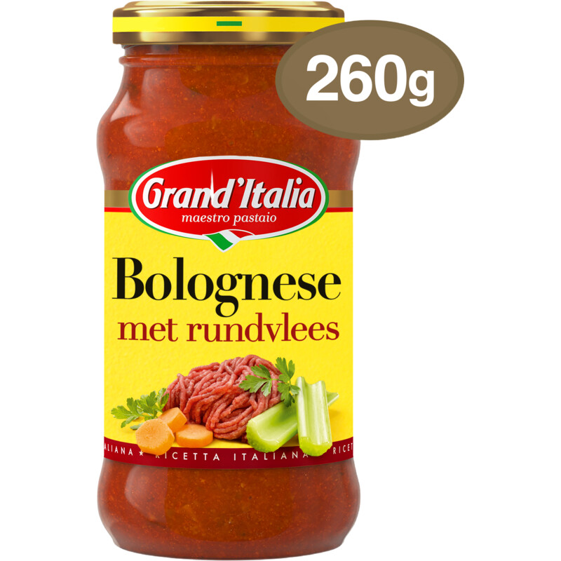 Grand' Italia Bolognese met rundvlees