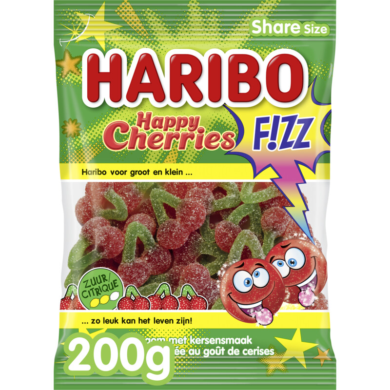 Haribo Cherry f!zz zuur