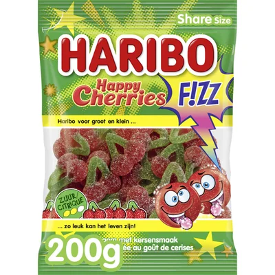 Haribo Cherry f!zz zuur