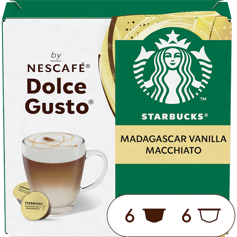 Starbucks Dolce gusto compatible vanilla